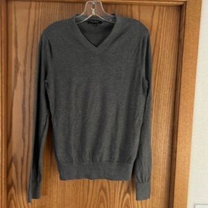 Banana Republic light weight dress sweater grey size S EUC